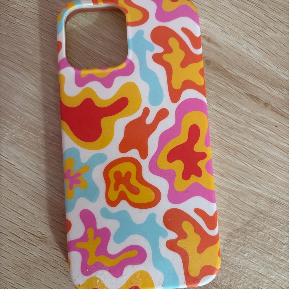 iPhone 12 Pro Vibrant Abstract Pattern Phone Case